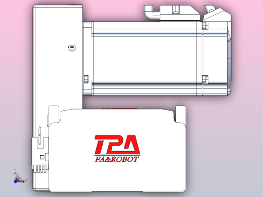 皮带直线轴半封闭可选导轨TPA-HNB-110D-90-L1800-RU-Y-P40-N3前视缩略图