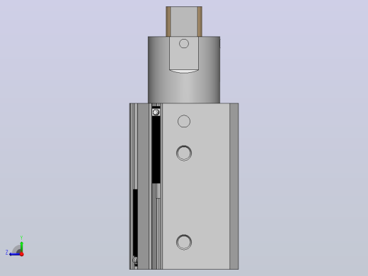 阻挡气缸TWQ20x10SB(0)+(CS1-G-2)右视缩略图