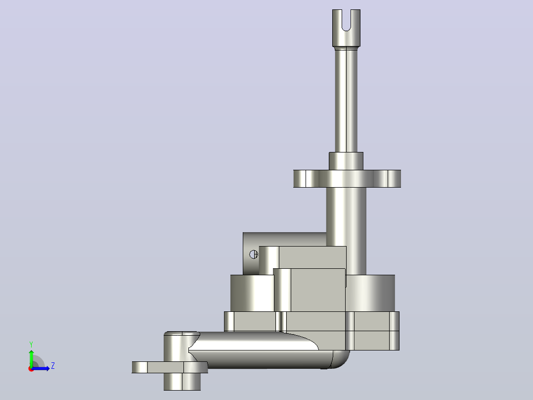 车用发动机齿轮泵逆向设计-ProE+CAD+说明书左视图