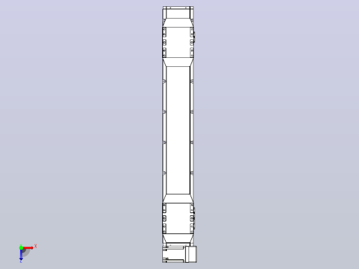 皮带直线轴双滑块型TPA-GCBS-150-P80-L300-RU-M75-N3俯视缩略图