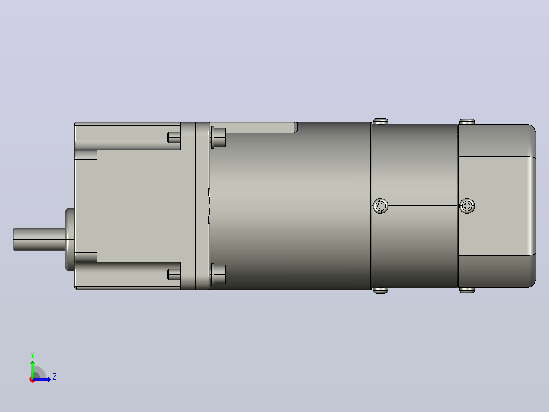 90系列微型交流减速电机--带耳朵_5RK40.60RGN-CMF.step左视图
