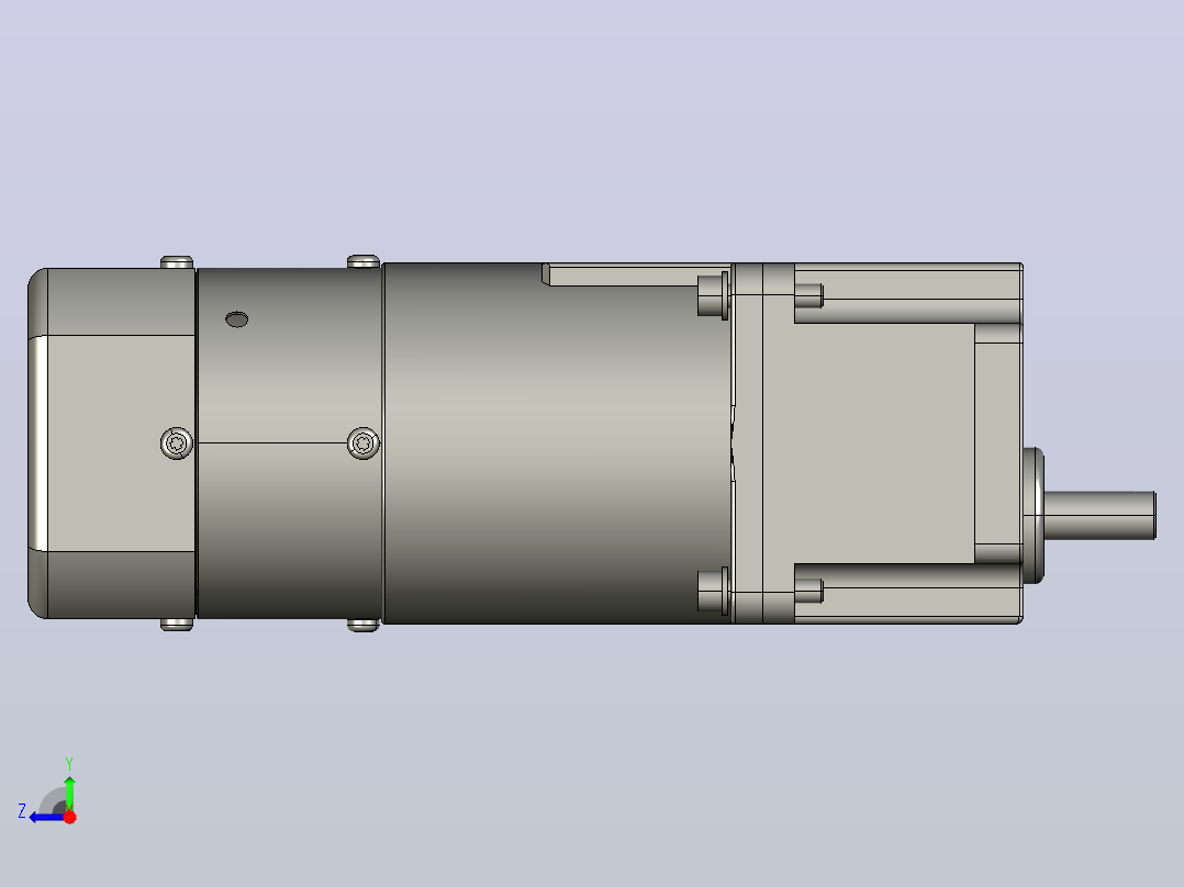 90系列微型交流减速电机--带耳朵_5RK40.60RGN-CMF.step右视图