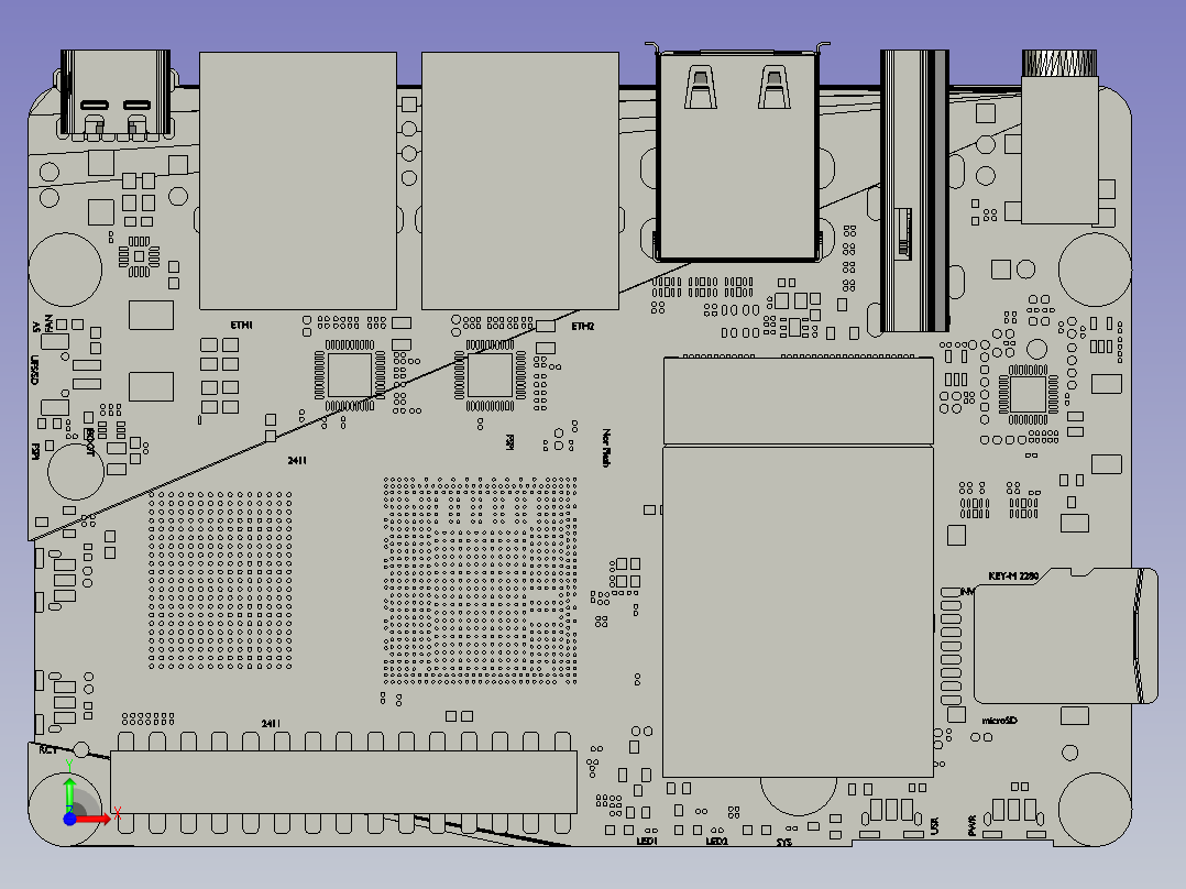 友电 Nano PC M5前视图