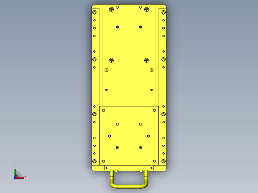 工件气密性确认夹具俯视缩略图