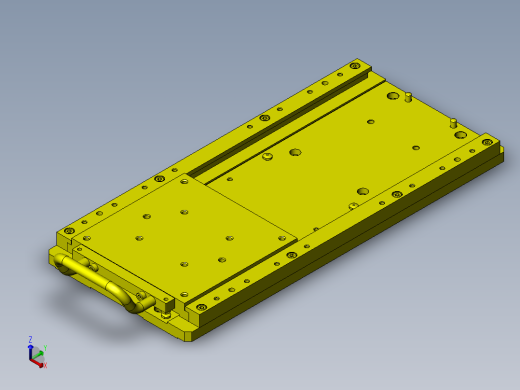 工件气密性确认夹具正等轴测缩略图