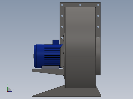 风机左视缩略图