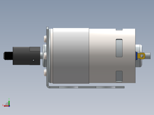 solidworks 775电机模型后视缩略图