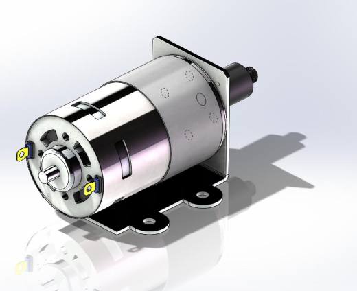 solidworks 775电机模型缩略图