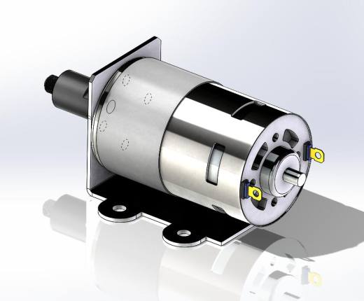 solidworks 775电机模型缩略图