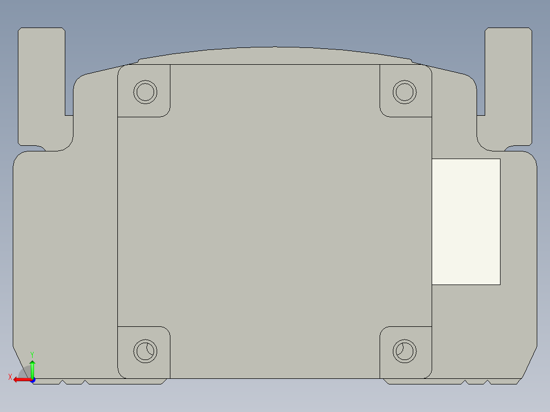 CCTL模组螺杆系列-TL100-BD后视图