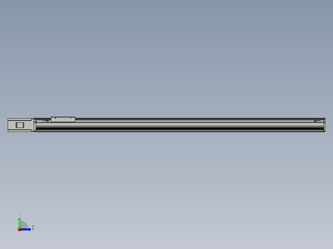 CCTL模组螺杆系列-TL100-BD左视图