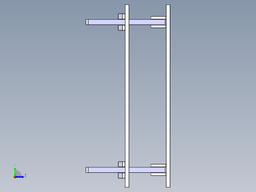 catia 公园长凳左视缩略图
