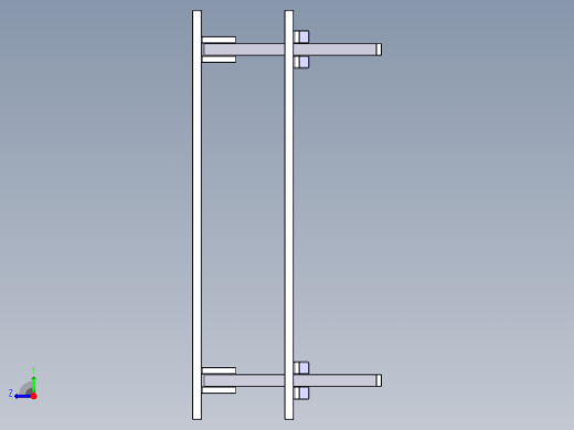 catia 公园长凳右视缩略图