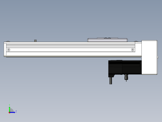 Toyo东佑达直线模组-ECH6-200-BM-M5左视缩略图