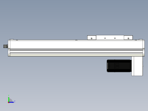 Toyo东佑达直线模组-ECH17-350-BM-400W左视缩略图