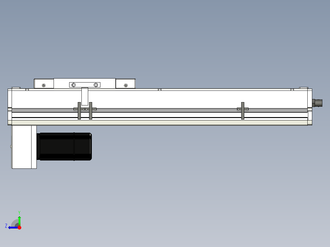 Toyo东佑达直线模组-ECH17-350-BM-400W右视图