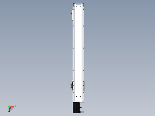 Toyo东佑达直线模组-ETH10-650-BC-200W-C4反.stp；.ste；俯视缩略图