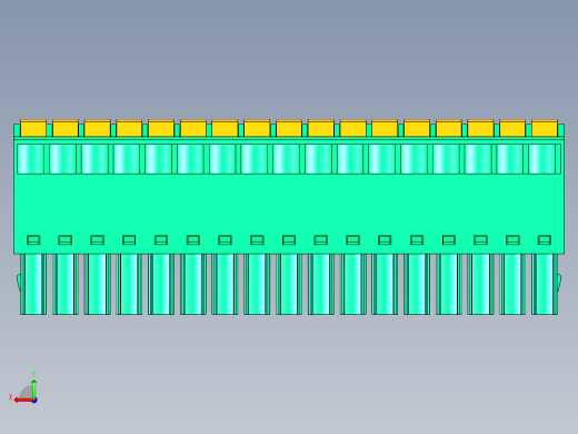 DEGSON 15EDG 系列 3.5mm 插拔式接线端子 FullPack-15EDGKD-3.5-17P-14-00AH后视缩略图