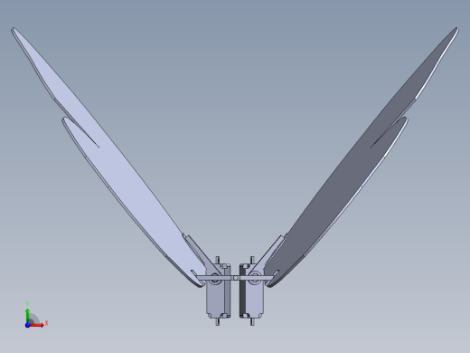 仿生蝴蝶前视缩略图