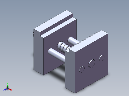 夹具正等轴测缩略图
