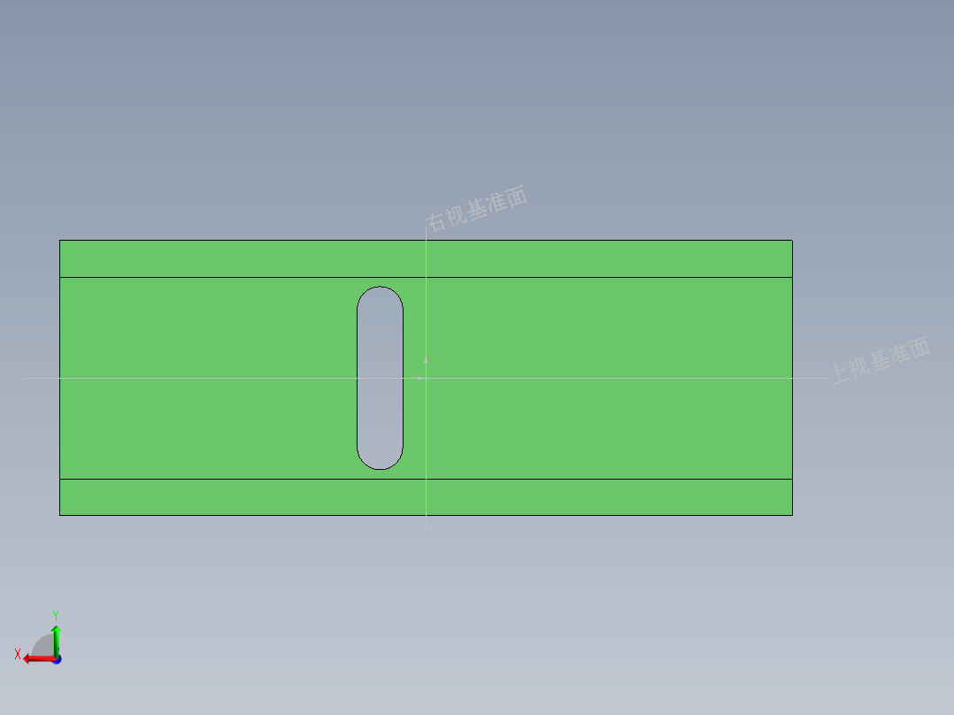 S22 凸轮滑槽后视图