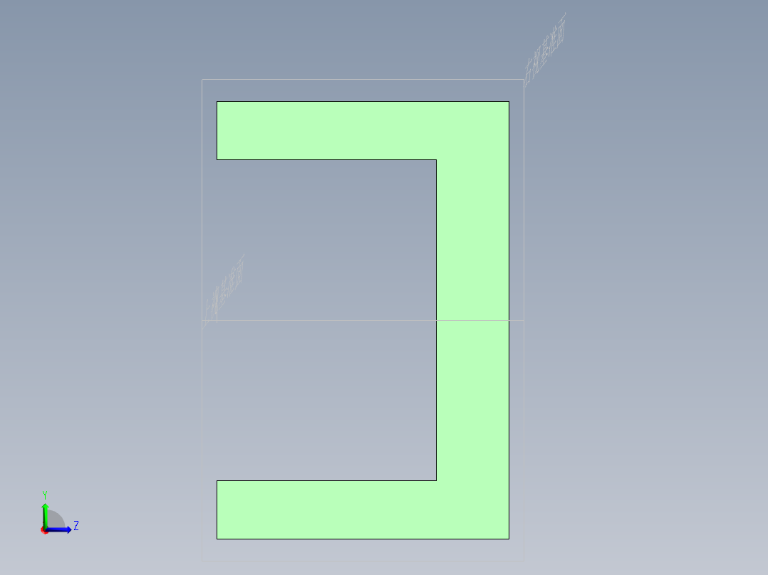 S22 凸轮滑槽左视图