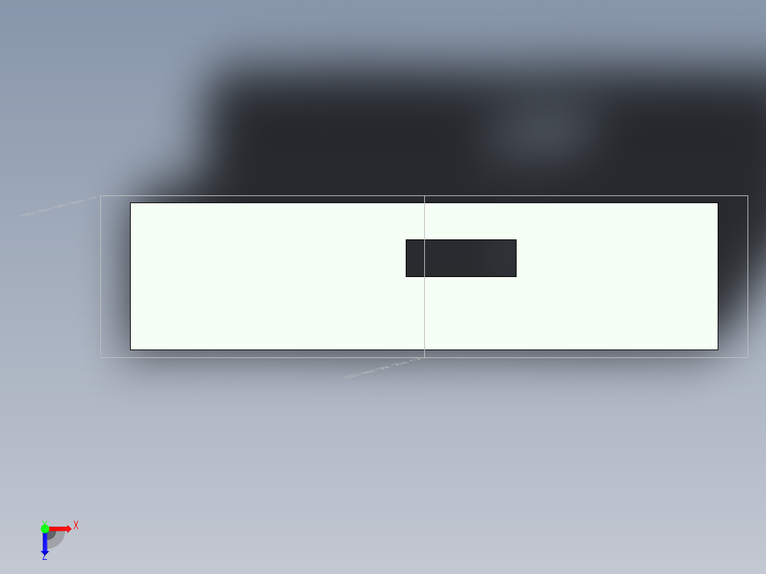 S22 凸轮滑槽俯视图