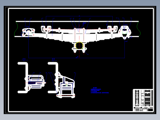 钢板弹簧总成（非独立悬架）钢板弹簧非独立悬架的设计=375158==40ku