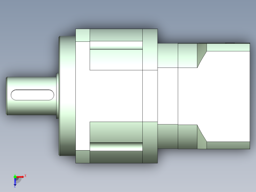 直齿PLX280-L2 35-114.3-200-M12.stp俯视缩略图