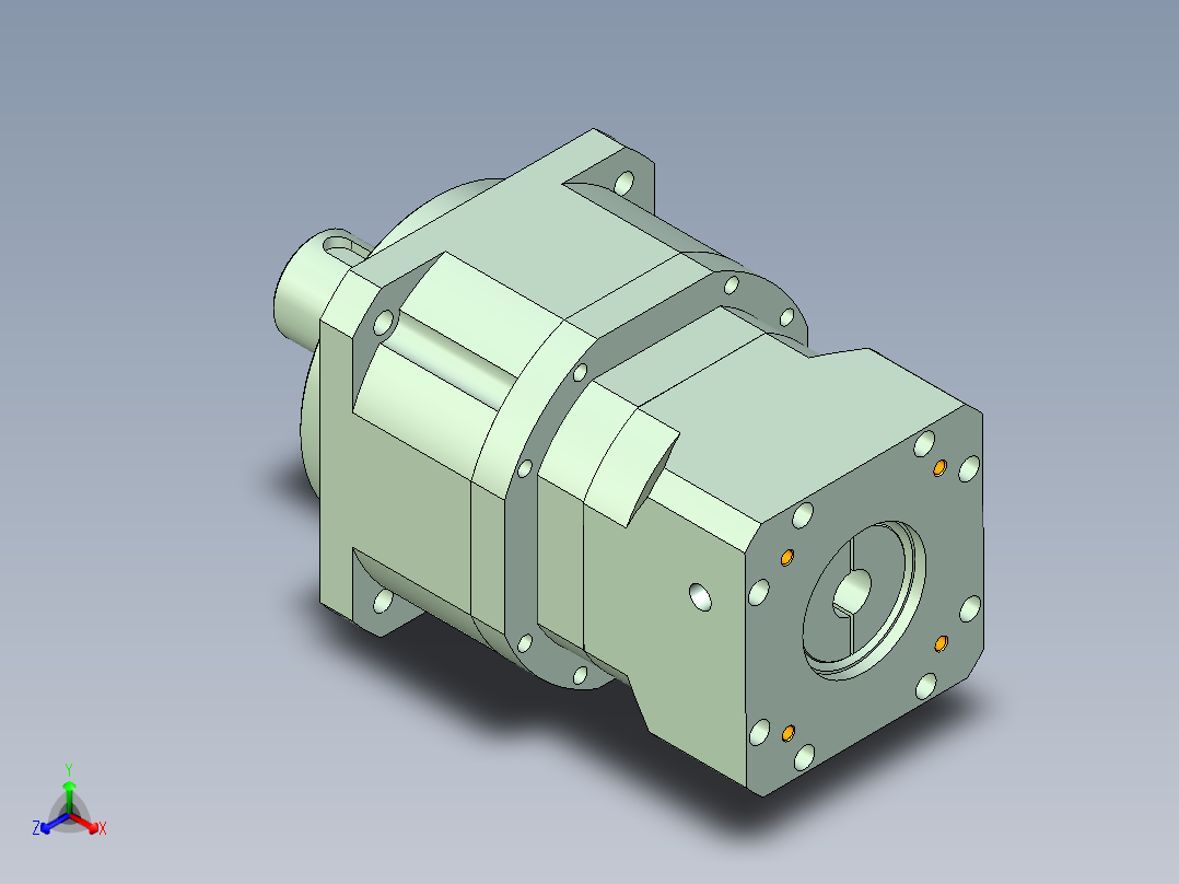 直齿PLX280-L2 35-114.3-200-M12.stp正等轴测图