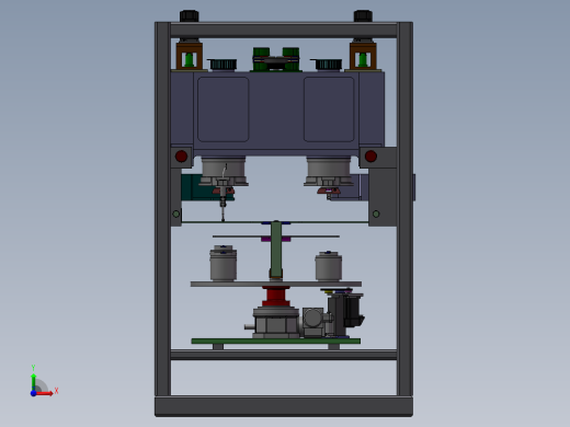 全自动电机绕线机前视缩略图