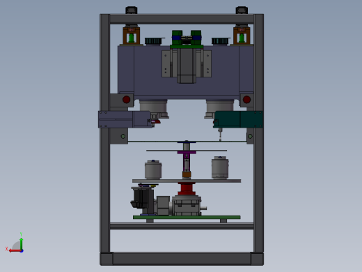 全自动电机绕线机后视缩略图