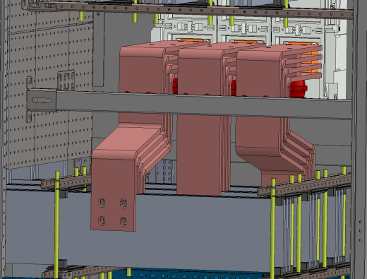 母线 E4.2 W 4000A 0.4kV 100x10x4 铜缩略图