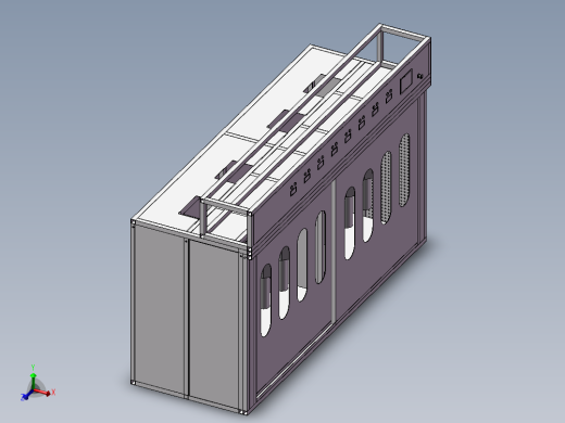 悬挂式老化运行柜