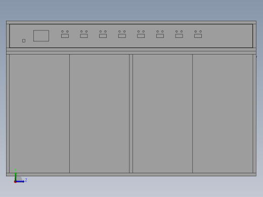 悬挂式老化运行柜左视缩略图