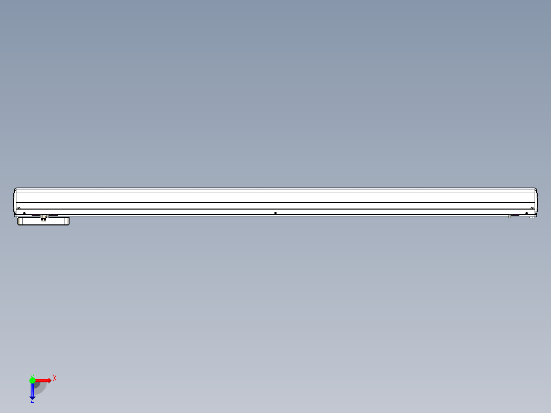 威洛博LC系列3d模型模组LC22H1Y-S1450俯视图