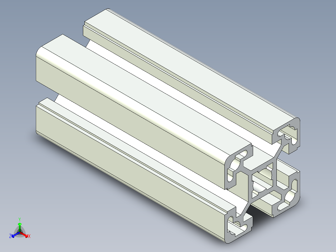 型材-BR 40X40L KJN993120.STEP主视图