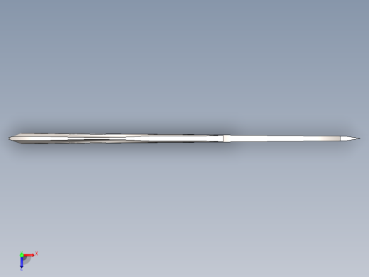 UC3102刀具模型俯视缩略图