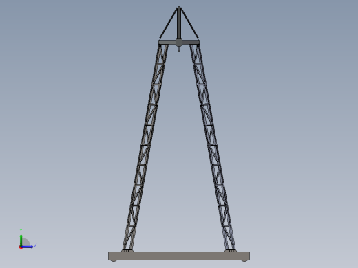 起重机左视缩略图