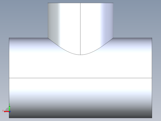 聚氯乙烯配件02-Sch80_ReducingTee_SxSxS_801-251_2in x 1.5in后视缩略图