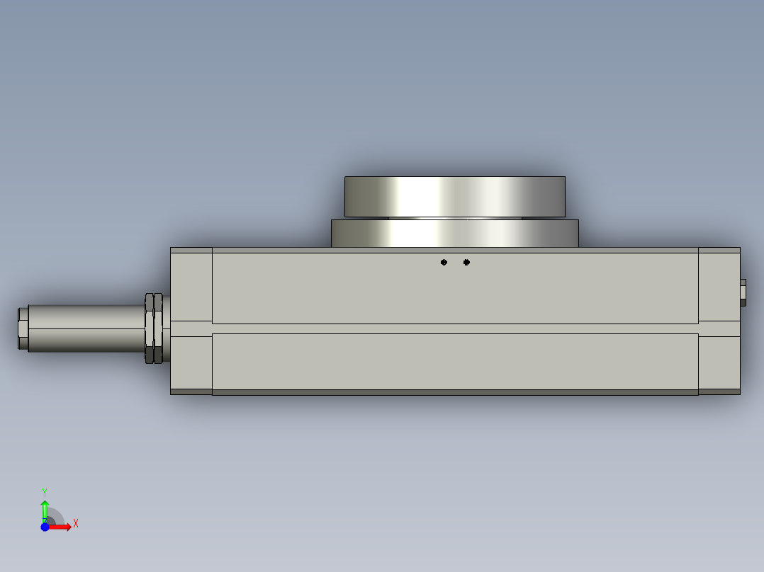 旋转气爪PRC50S前视图
