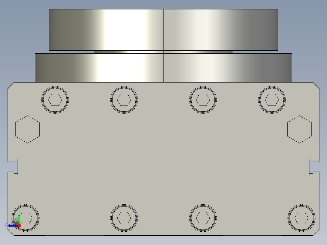 旋转气爪PRC50S右视图