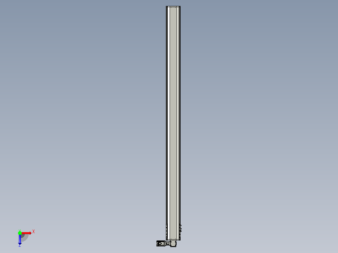 东锦同步带传动-直线滑台模组DH210B-L150-S3000-BL-P750W-C3.STEP俯视图