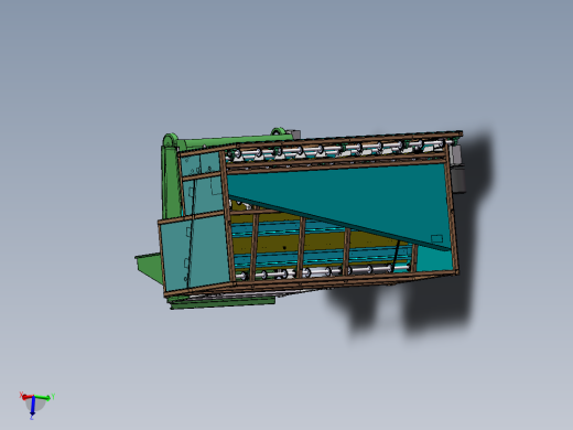 有机蔬菜自动打包码料生产线sw17可编辑