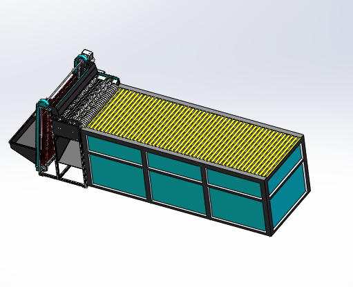 有机蔬菜自动打包码料生产线sw17可编辑