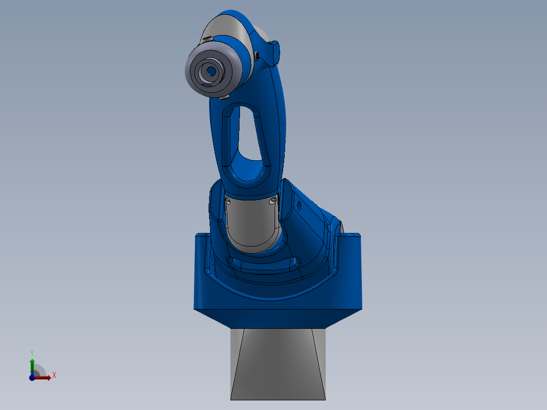 6轴机械臂前视图