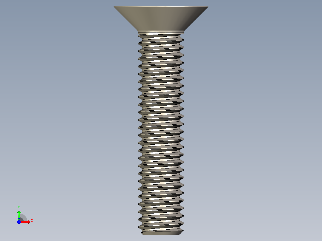 Screw_ISO_10642_M6x30_A2.STEP前视图