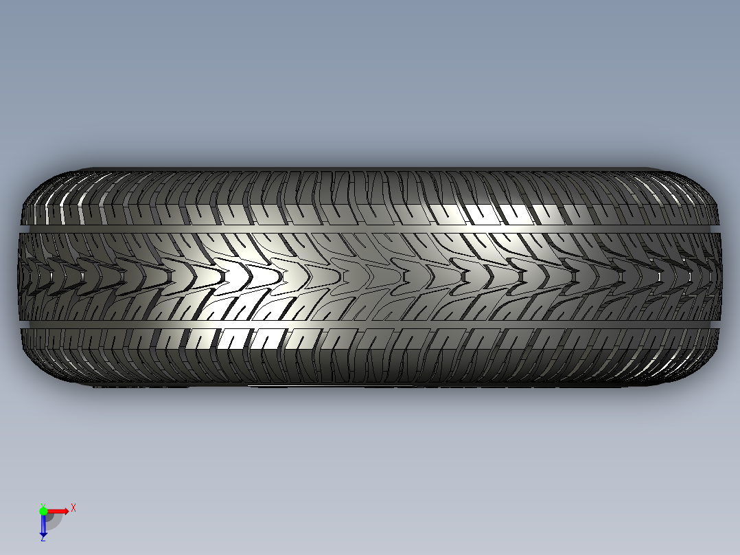 轮胎、车轮、轮毂(158)俯视图