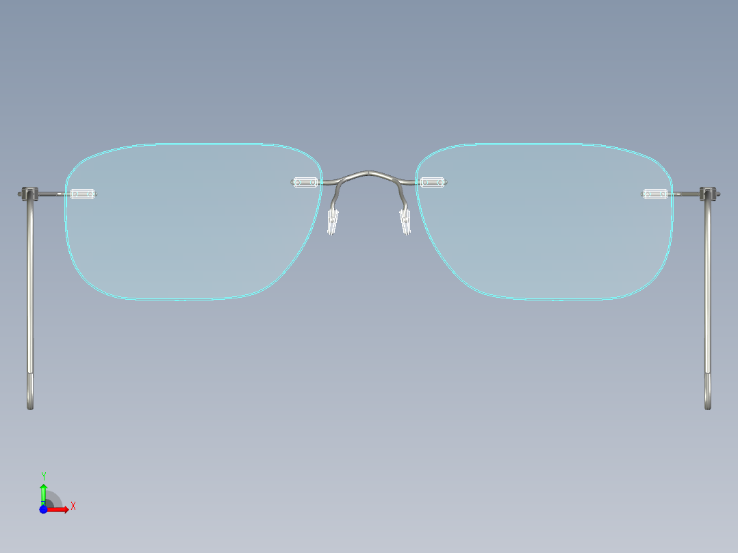 眼镜、墨镜(40)前视图