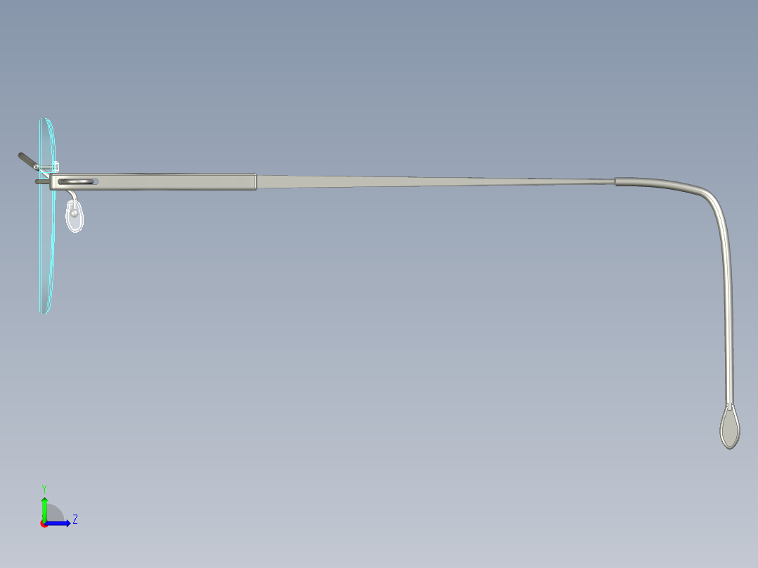 眼镜、墨镜(40)左视图